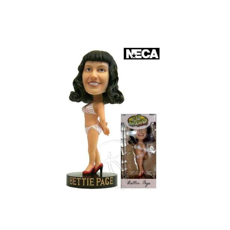 ベティー ペイジ フィギュア Bettie Page Headknocker Bobblehead NECA