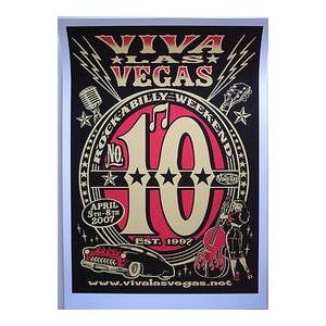 ビヴァ ラス ベガス シルクスクリーン ポスター Viva Las Vegas #10