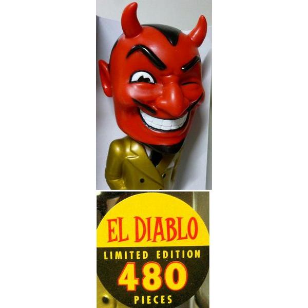 ディアブロ El Diablo Wacky Wobbler 首振り 金スーツ FUNKO