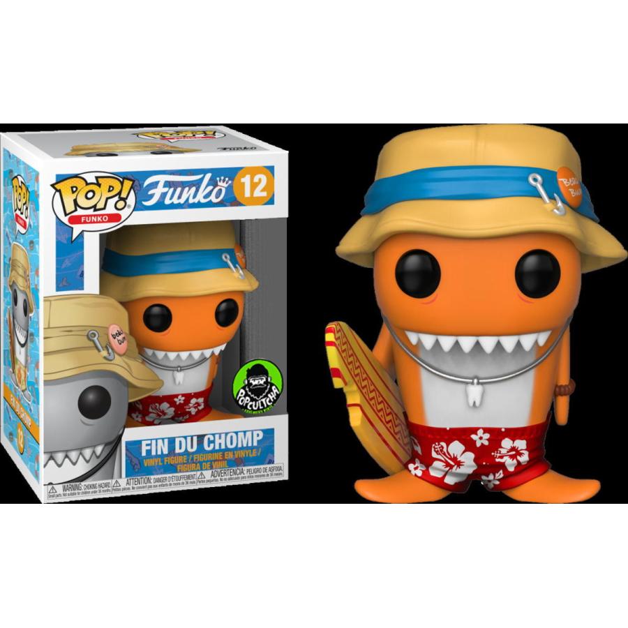 フィン・デュ・チョンプ 図形 Fantastik Plastik - Fin Du Chomp Orange Pop! Vinyl Figure (Funko Exclusive) TOY 海豹 コレクション、趣味-楽器、手芸、コレクション