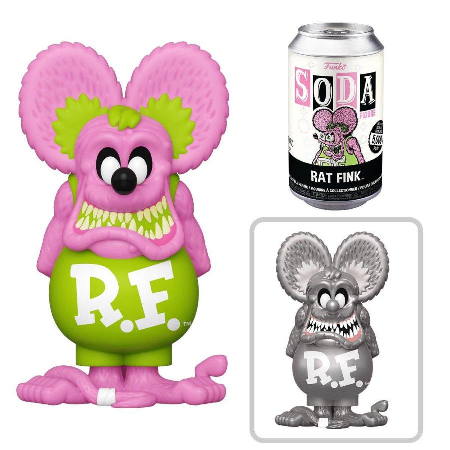 Rat Fink ラットフィンク フィギュア Amazon.co.jp: FUNKO Wacky Wobbler RAT FINK （メタリック