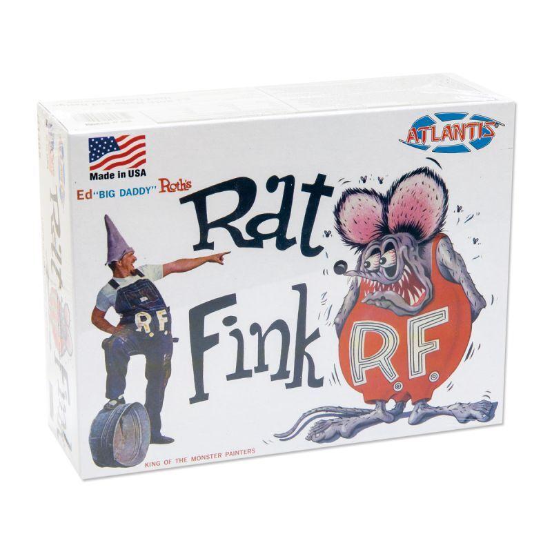 RAT FINK（ラットフィンク） ラット フィンク モデルキット ATLANTIS Rat Fink Ed Big Daddy Roths ...