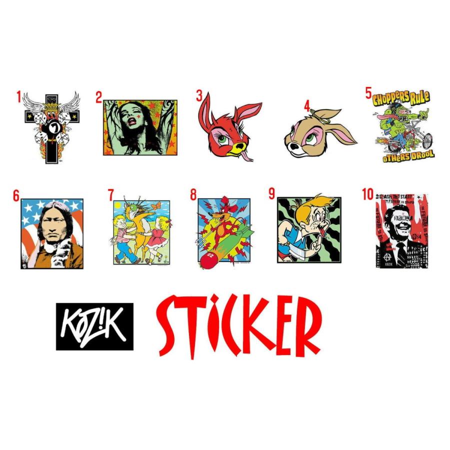 フランク コジック ステッカー B 正規品 Frank Kozik