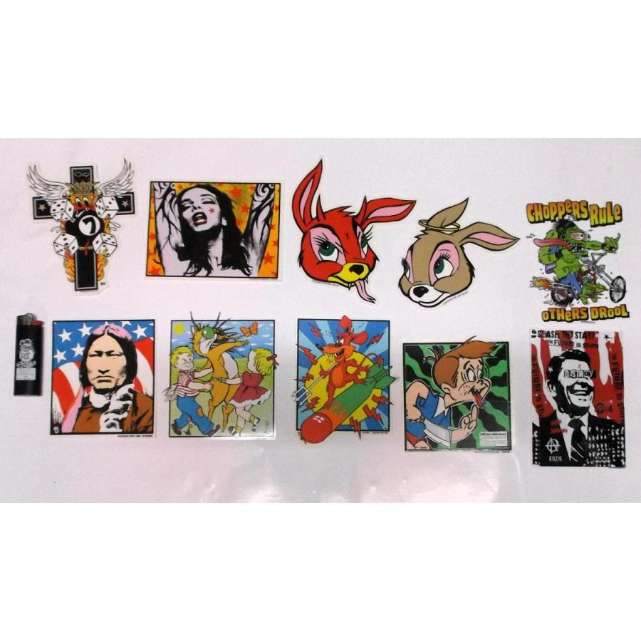 その他 kozik QEE フランク コジック ステッカー B 正規品 Frank Kozik