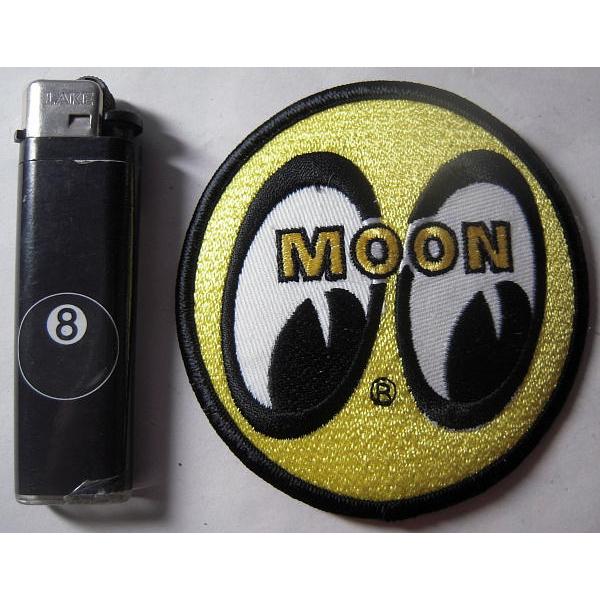 moumoon 非売品 ムーンさん ワッペン MOONEYES ムーンアイズ パッチ / ワッペン アイボール 正規品