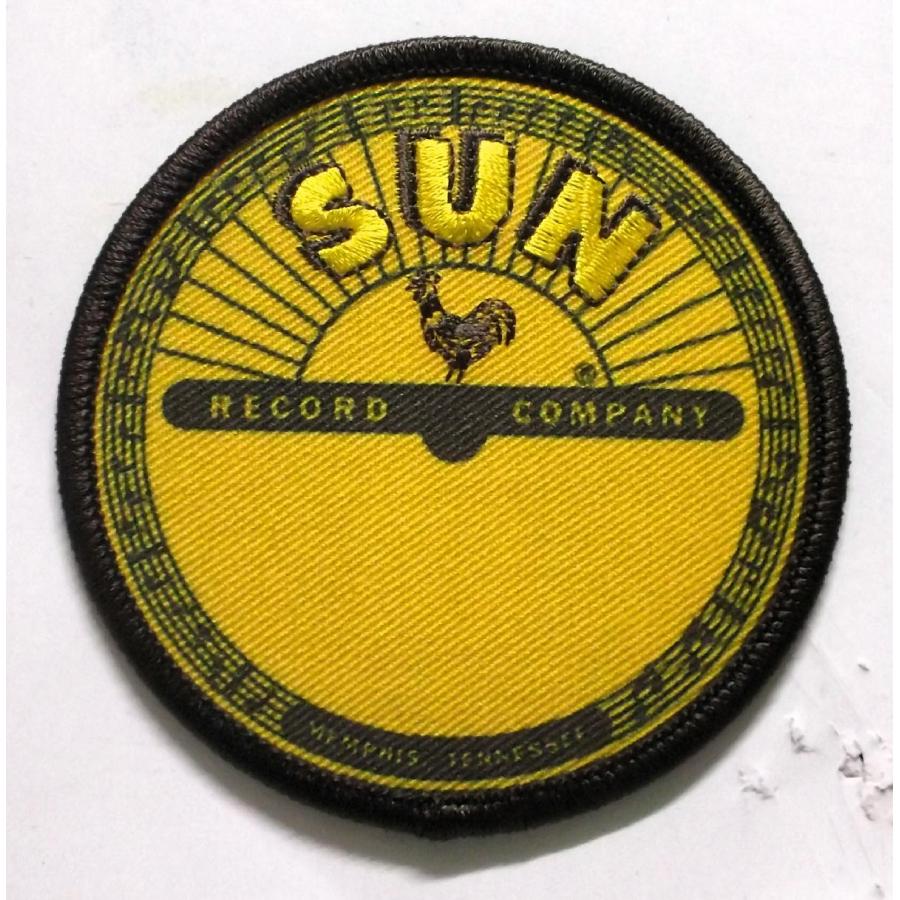 サン レコード ステッカー ワッペン バッジ Sun Records 3p set サン レコード ステッカー ワッペン バッジ Sun Records 3p set