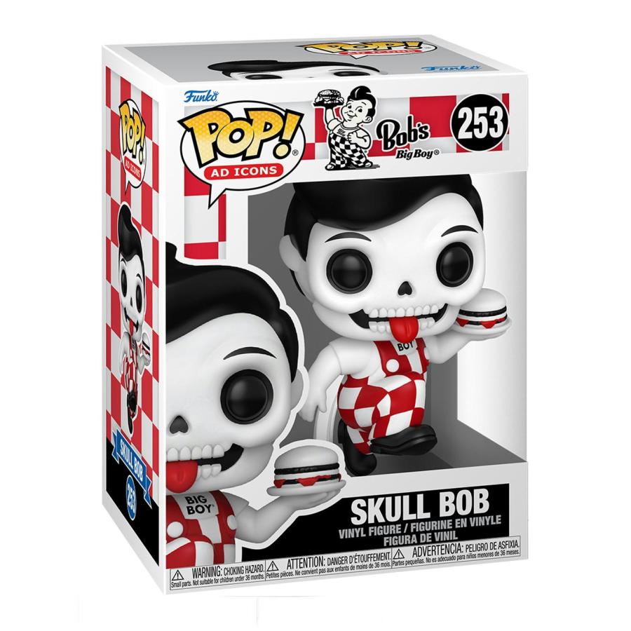 Funko ビッグ ボーイ ボブ Pop フィギュア Bob's Big Boy Skull Bob