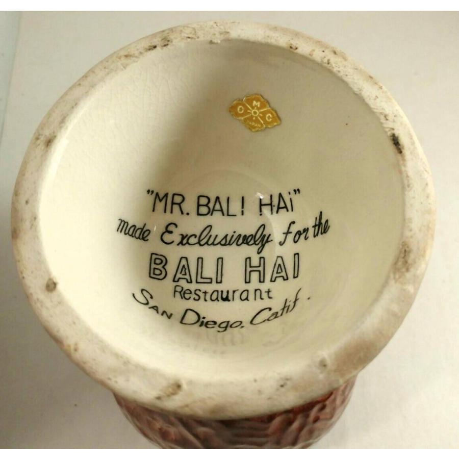 バリハイ ティキ マグ 60s ヴィンテージ Vintage Mr. Bali Hai Head 