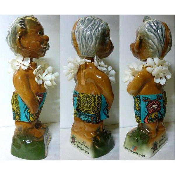 メネフネ MENEHUNE Jim Beam ボトル Hawaiian Open 70s Vintage - 4