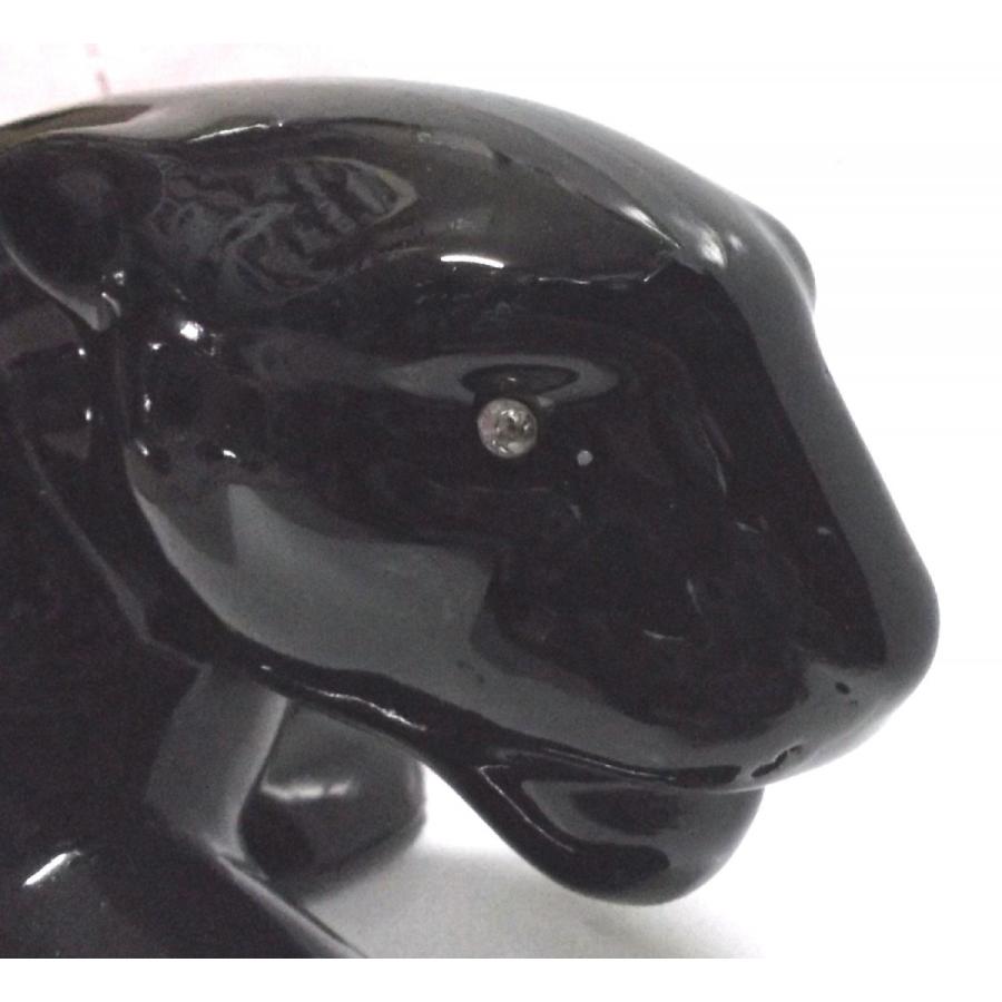 ブラック パンサー 黒豹 TV ランプ Black Panther 置物 50's Vintage