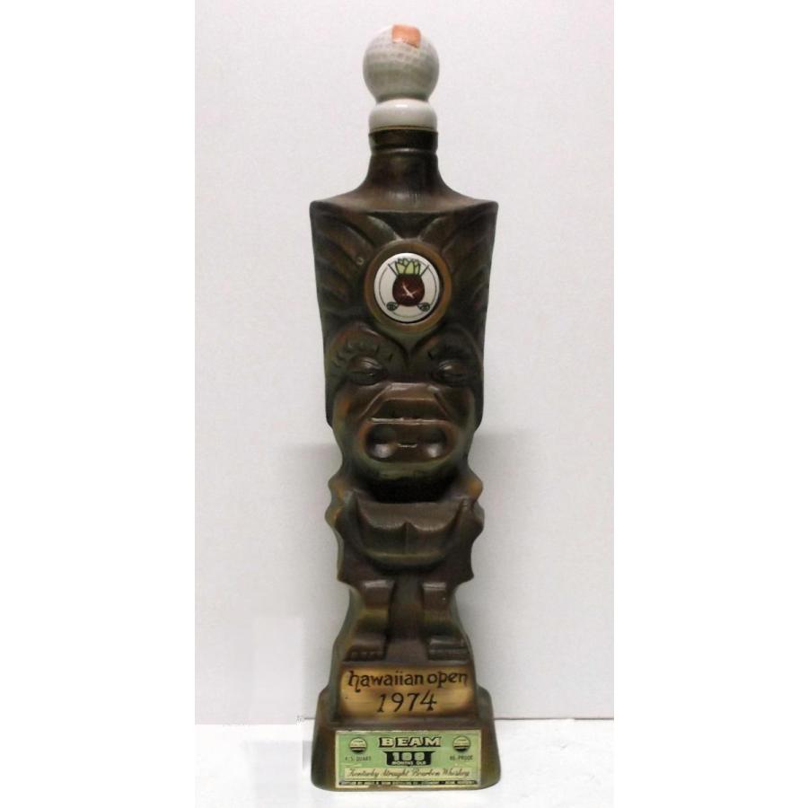 ★Tiki ティキ デカンター Jim Beam ハワイアン オープン ボトル Tiki ティキ デカンター Jim Beam ハワイアン オープン ボトル