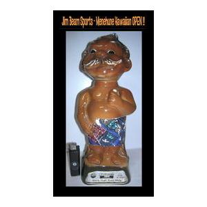 ハワイ　メネフネ 　希少　MENEHUNE Jim Beam ボトル メネフネ MENEHUNE Jim Beam ボトル Hawaiian Open 70s Vintage - 3