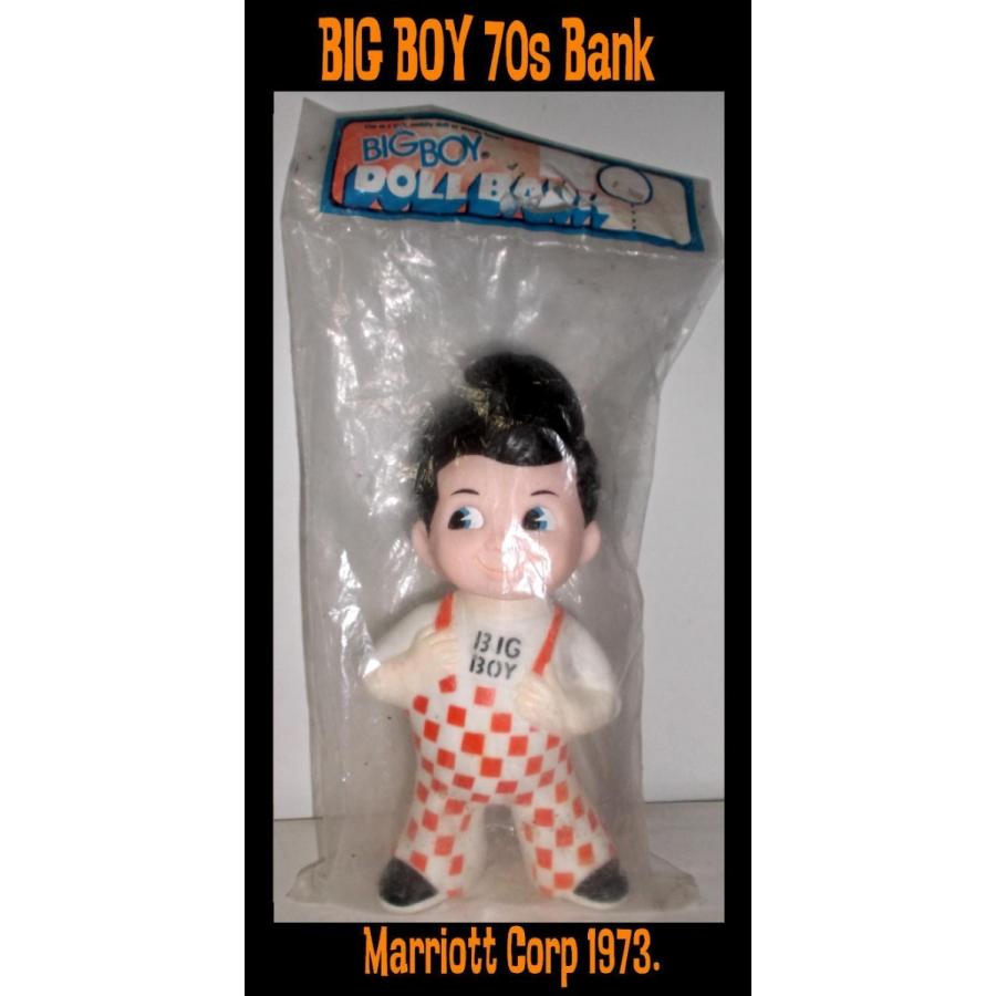 ビッグ ボーイ Big Boy Bob 70s ヴィンテージ ソフビバンク 未開封