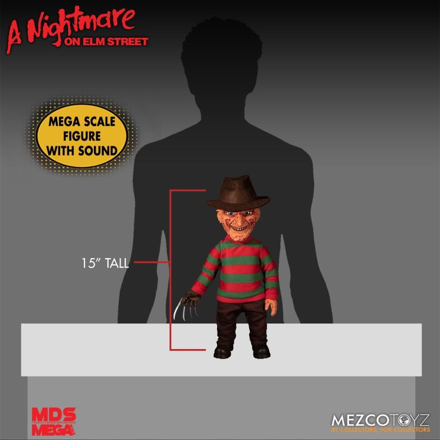 エルム街の悪夢 フレディ フィギュア A Nightmare on Elm Street Freddy Krueger Talking Mega-Scale Doll 人形 TOY｜mumbles｜07