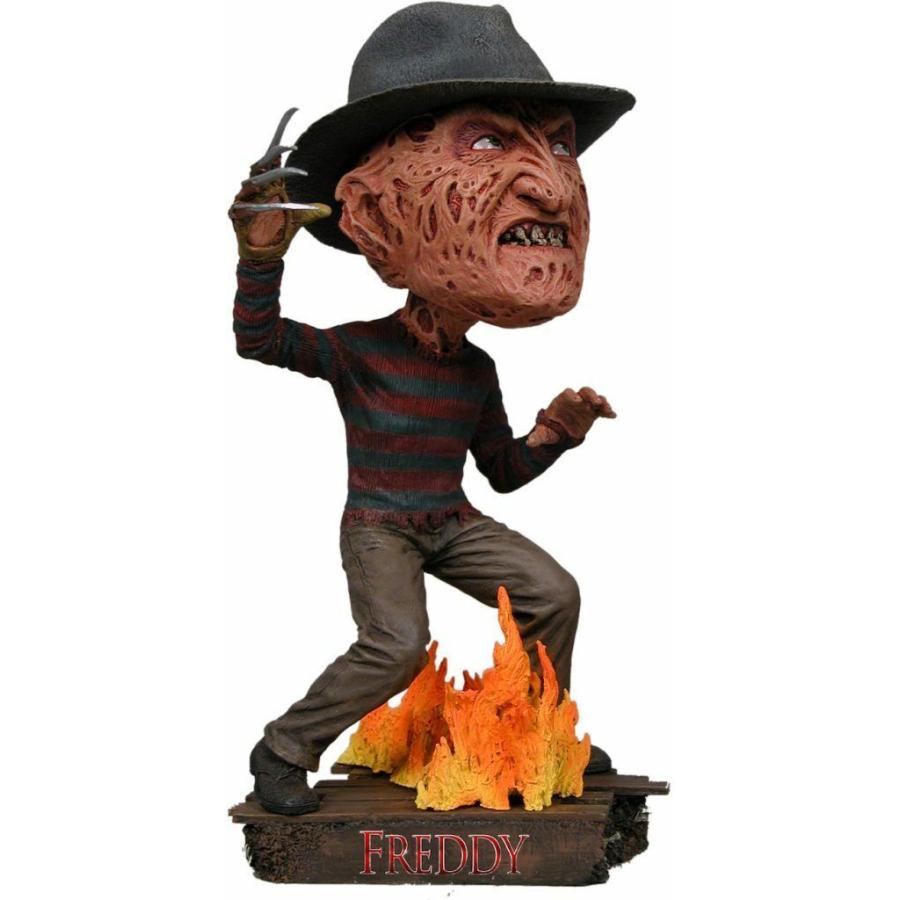 エルム街の悪夢 フレディ フィギュア Freddy VS Jason Nightmare On Elm Street Freddy Krueger 7" Head Knocker NECA 首振り人形 TOY｜mumbles｜02