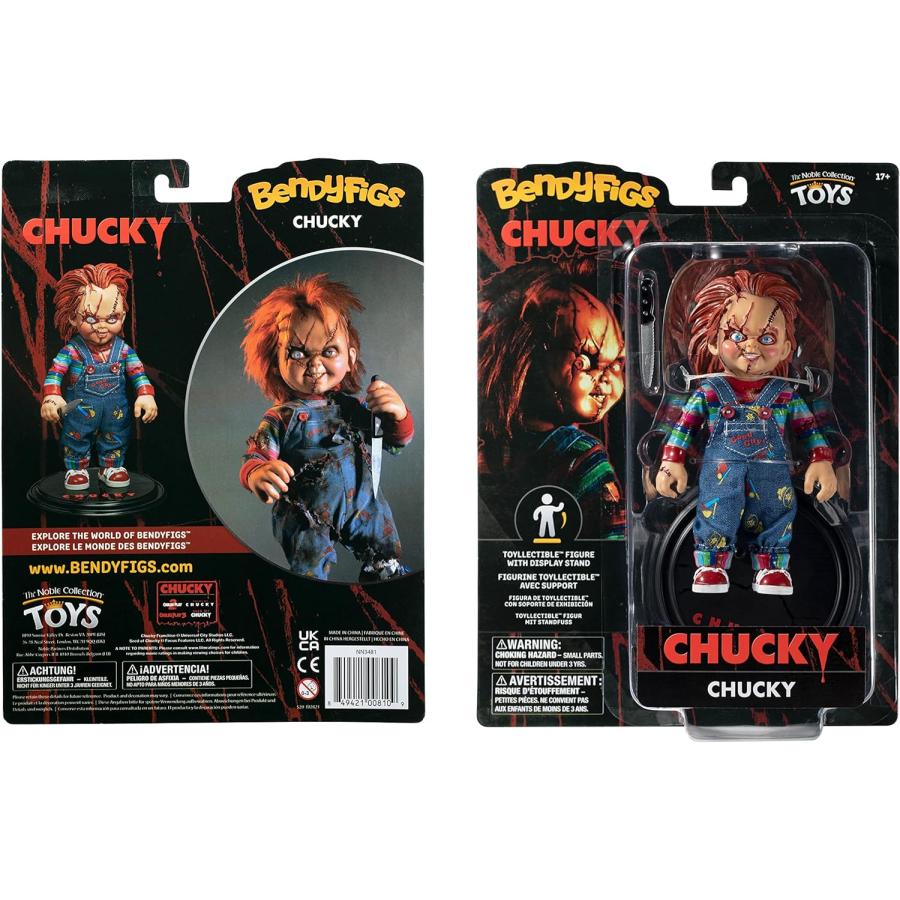 チャッキー ベンタブル フィギュア Chucky Bendyfigs Action チャッキー ベンタブル フィギュア Chucky Bendyfigs Action