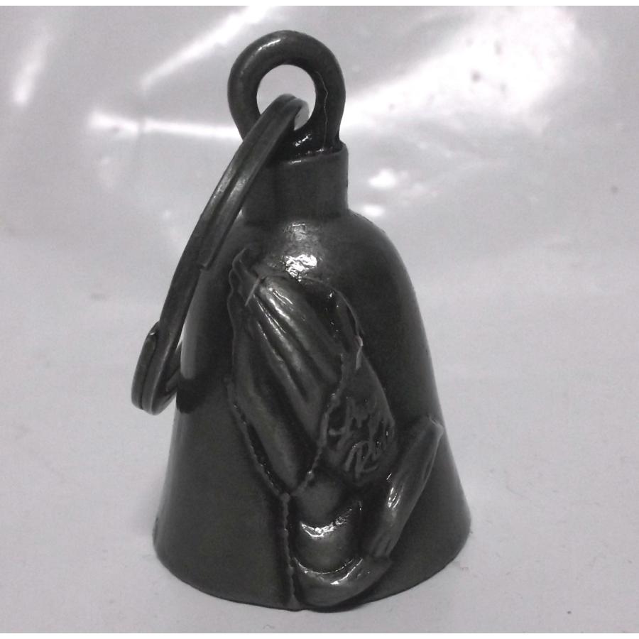 プレイヤー ハンズ ベル キーリング Hot Leathers Prayer Hands Bell