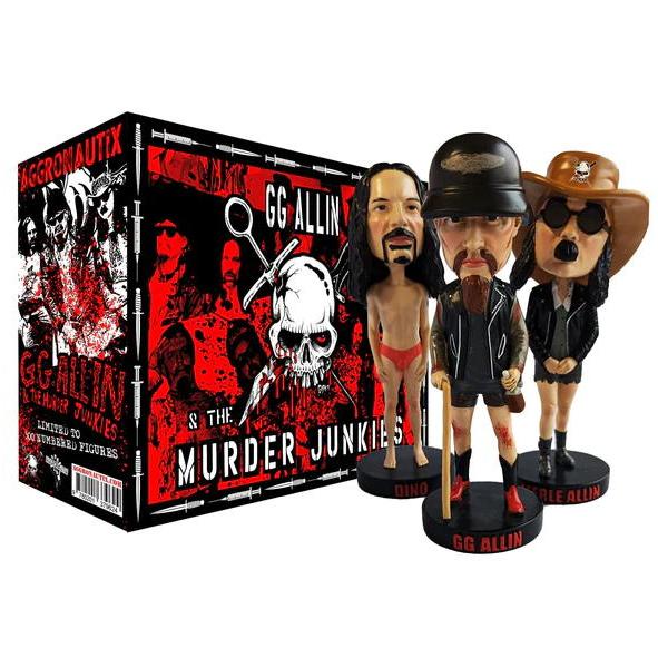 GG アリン アンド マーダー ジャンキーズ フィギュア 首振り GG ALLIN and the Murder Junkies Throbblehead 3p Set 正規品 Bobble Head : toy00538 : マンブルズ バンドTシャツ 通販 - 通販 - Yahoo!ショッピング GG アリン アンド マーダー ジャンキーズ フィギュア 首振り GG ALLIN and the Murder Junkies Throbblehead 3p Set 正規品 Bobble Head : toy00538 : マンブルズ バンドTシャツ 通販 - 通販 - Yahoo!ショッピング