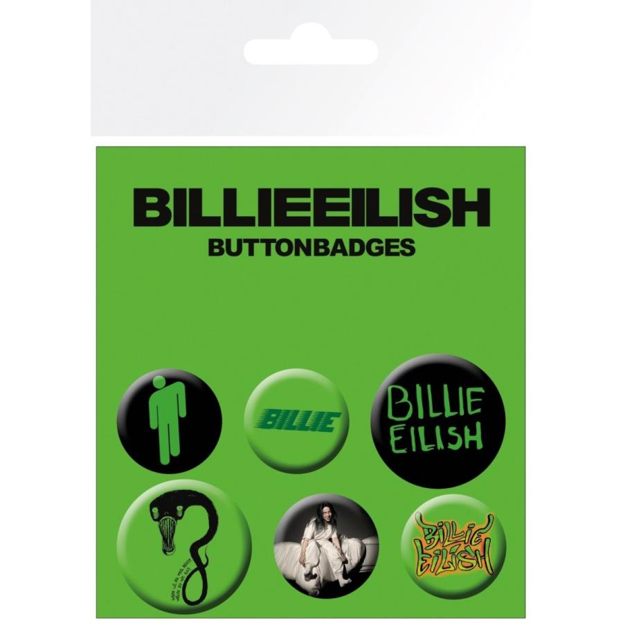 ビリー アイリッシュ バッジ 6Pセット BILLIE EILISH 正規品