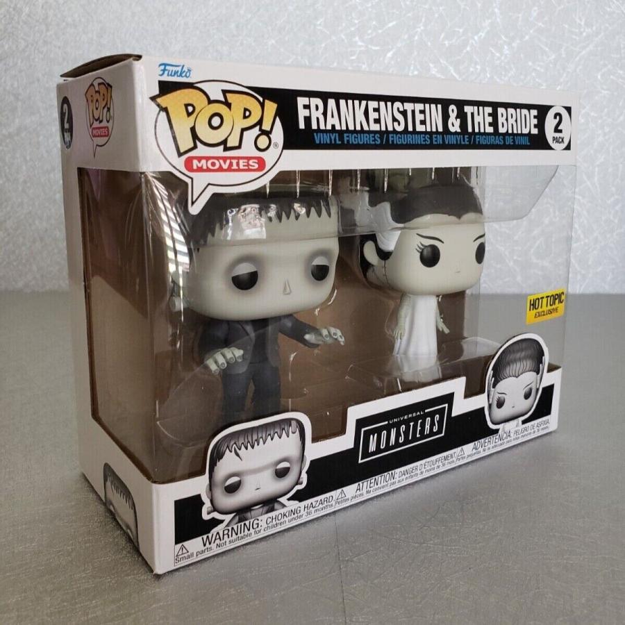 FUNKO - FUNKO POP!  モンスターズ　フランケンシュタインの花嫁  2pack Pop! Frankenstein & The Bride 2-Pack