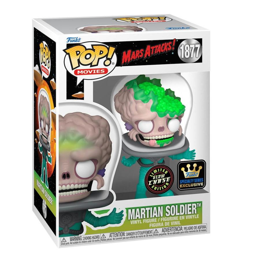 レア 新品 マーズアタックス マーシャンリーダー トーキング フィギュア MARS ATTACKS!(マーズ・アタック!) SUPREME MARTIAN AMBASSADOR
