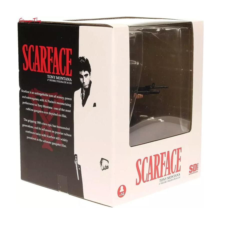 スカーフェイス トニー モンタナ フィギュア Scarface Tony Montana Say Hello 7-Inch Figure アルパチーノの画像