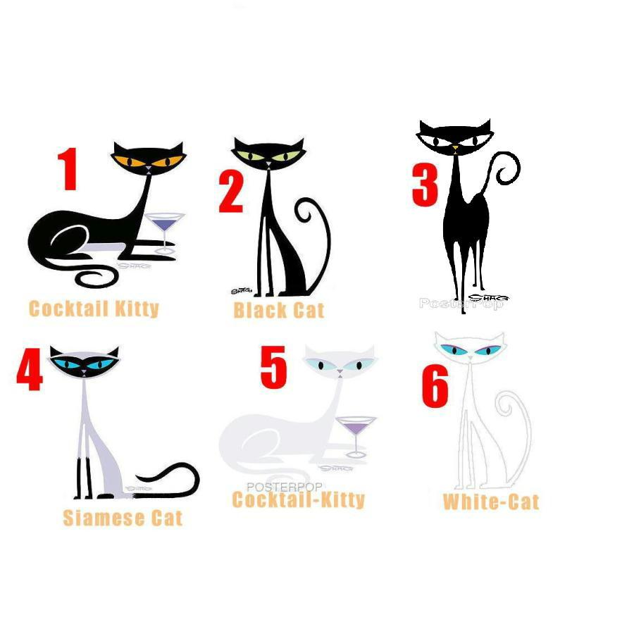 ★シャグ ステッカー キャット 6枚セット Shag 正規品 シャグ ステッカー 猫 SHAG 正規品 CAT 雑貨 デカール