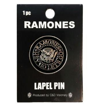 ラモーンズ ピンズ バッヂ RAMONES Plesidental Seal 正規品 ロックT