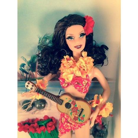 フラガール バービー Barbie Doll GOLD LABEL HULA HONEY フラガール バービー Barbie Doll GOLD LABEL HULA HONEY