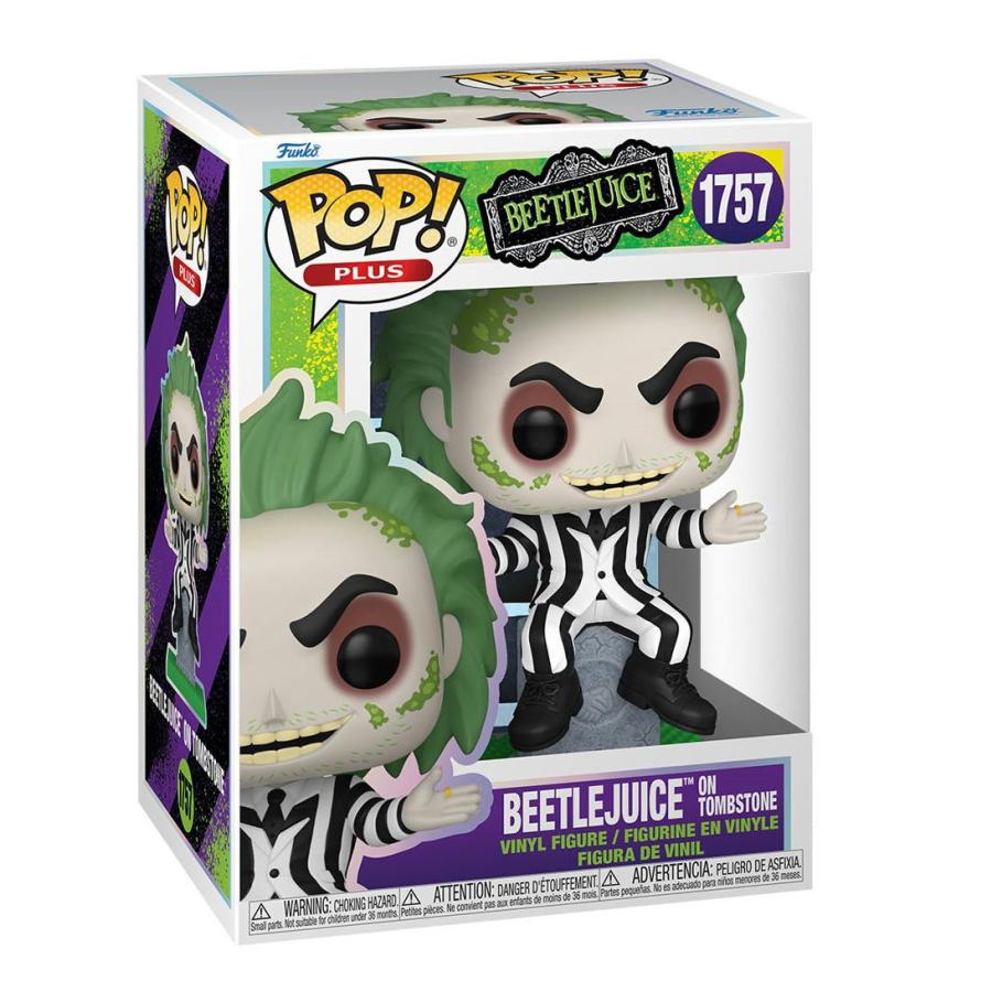 ゆ*す様 ビッグバンドビート フィギュア Funko ビートルジュース フィギュア FUNKO Pop! Plus Beetlejuice on