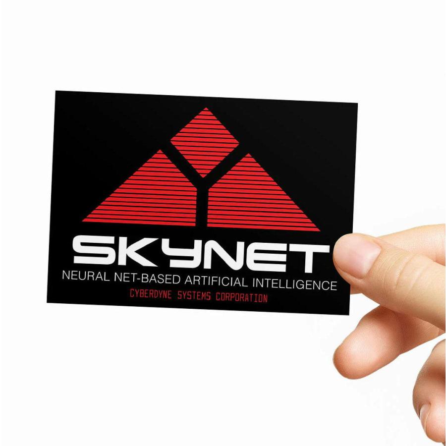 ターミネーター ステッカー The Terminator Skynet Sticker 正規品 スカイネット : マンブルズ バンドTシャツ ...