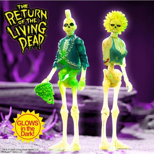 バタリアン パンク ゾンビ フィギュア 蓄光 THE RETURN OF LIVING DEAD