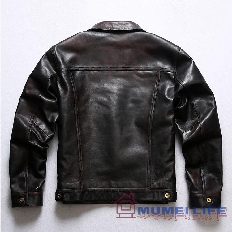 新品☆茶芯ホースハイド 50's サードタイプ Gジャン ライダース 新品☆茶芯ホースハイド 50's サードタイプ Gジャン ライダース