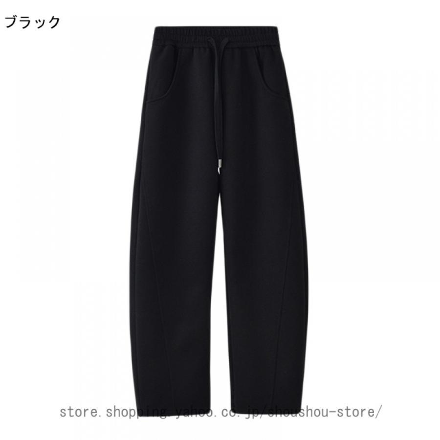 信頼への信頼 レディース スウェットパンツ 春夏 大きいサイズ ワイドパンツ 服＆ファッション小物
