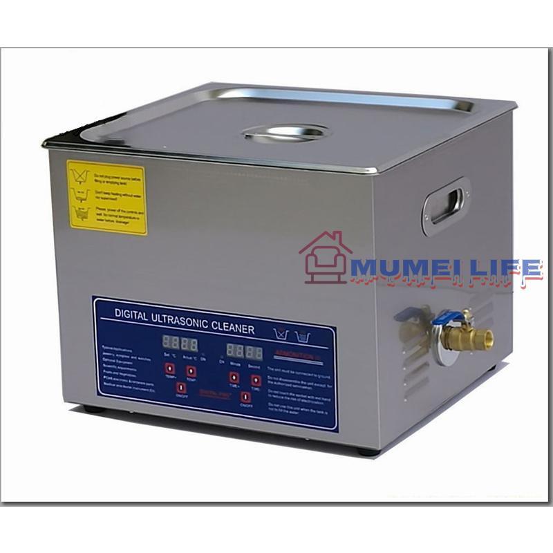 超音波洗浄器 15L デジタル ヒーター/タイマー付き 業務用 超音波洗浄器 15L デジタル ヒーター/タイマー付き 業務用