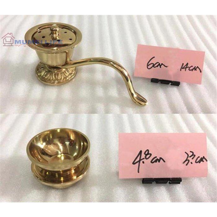 希少新品！密教法具 前具 一面器 六器一組 仏器一対 華瓶一対塗香器 洒水器 金剛鈴 金剛盤 火舎香炉 五鈷杵 三鈷杵 独鈷杵全20種 護摩 FQ-1｜mumeilife｜08