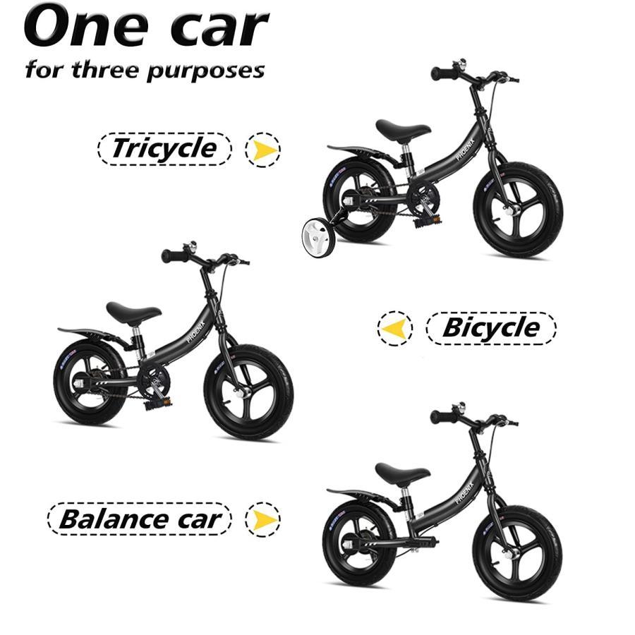 販促品 ストライダー キックバイク バランスバイク 補助輪/ペダルキット/ブレーキ/フットレスト付き、 2 3 4 5 6 7 8歳 子供/幼児/男の子/女の子 自転車、 負荷50kg