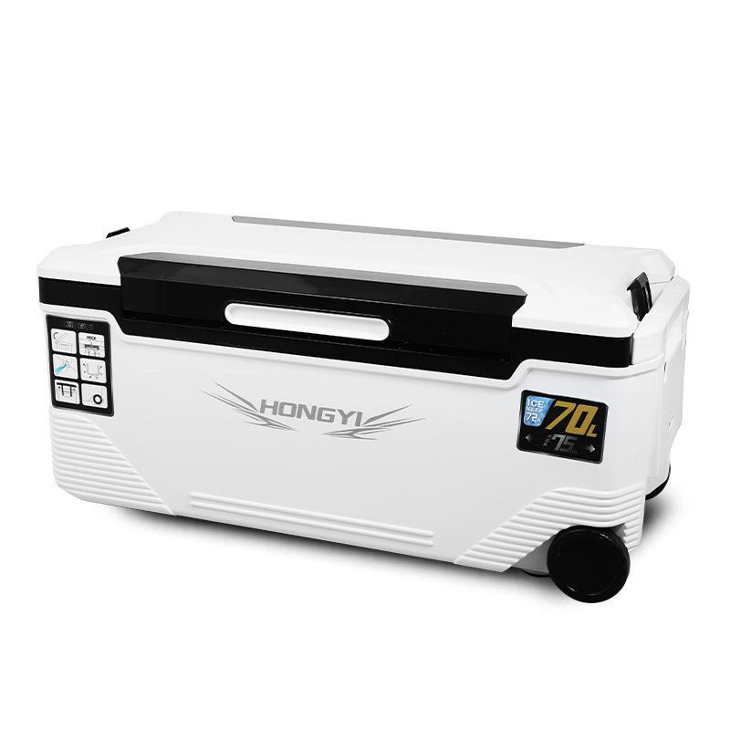釣り用クーラーボックス 大容量 大型70L 座れる頑丈マッスル 釣り用クーラーボックス 大容量 大型70L 座れる頑丈マッスル