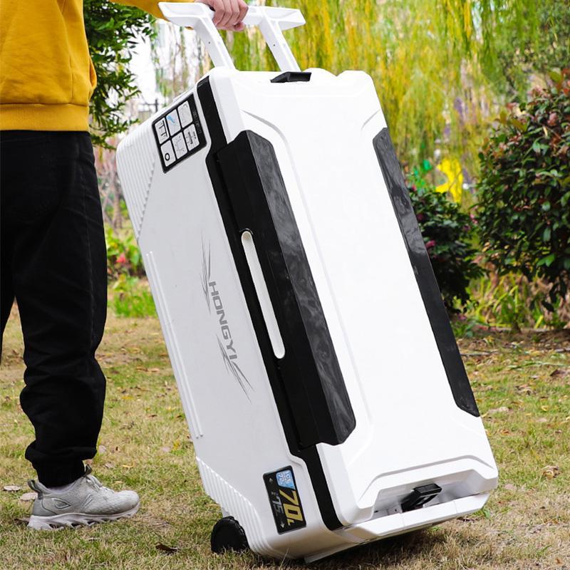 釣り用クーラーボックス 大容量 大型70L 座れる頑丈マッスル 釣り用クーラーボックス 大容量 大型70L 座れる頑丈マッスル