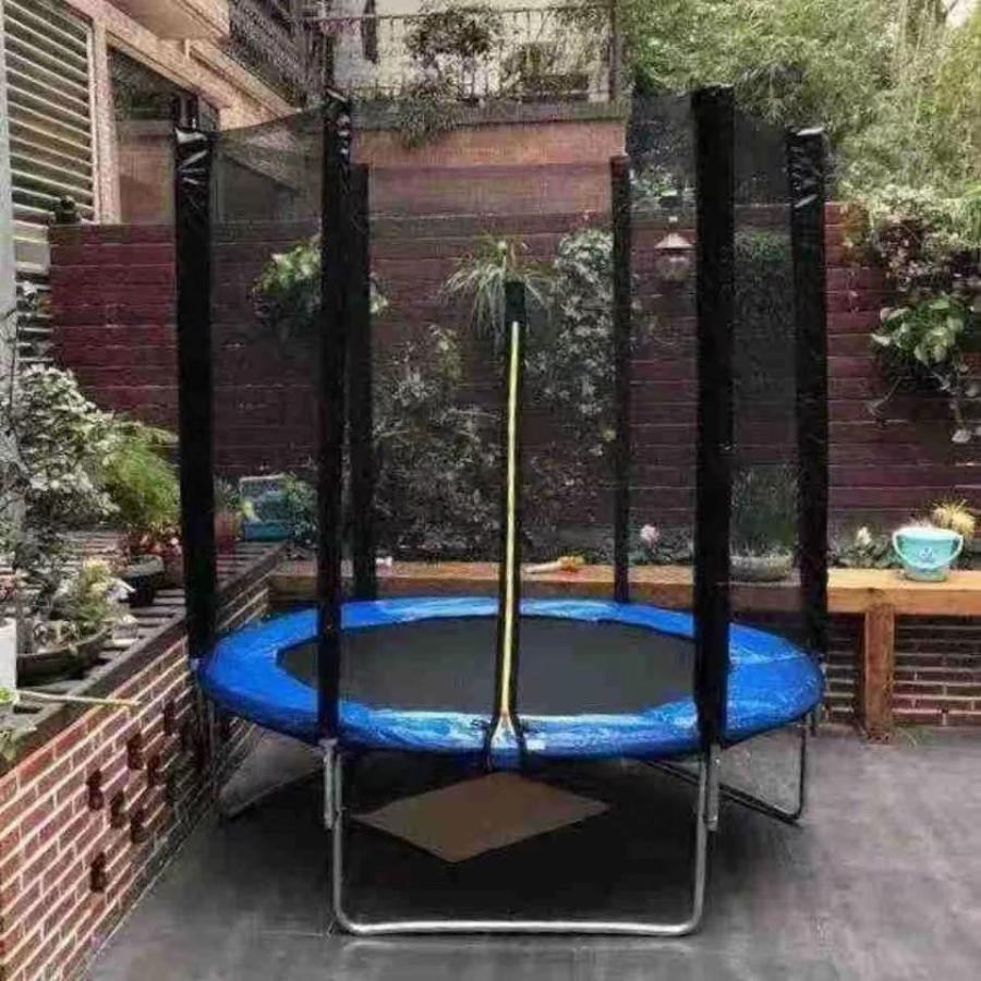 トランポリン 大型 10Ft 直径305cm 安全セーフティネット付 昇降 トランポリン 大型 10Ft 直径305cm 安全セーフティネット付 昇降
