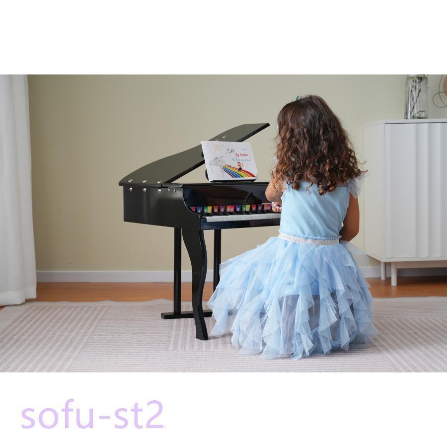 ピアノ おもちゃ ミニグランドピアノ 椅子付 30鍵盤 楽譜付き ピアノ おもちゃ ミニグランドピアノ 椅子付 30鍵盤 楽譜付き