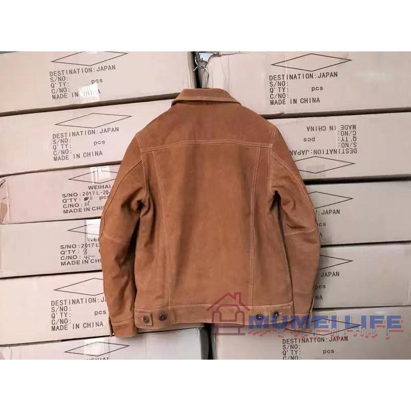 人気新品◇カウスエード サードタイプ Gジャン ライダース レザー 