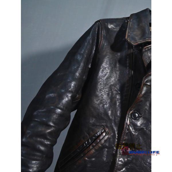 秋冬新品☆茶芯ホースハイド 復刻40's アビエイタースタイル 秋冬新品☆茶芯ホースハイド 復刻40's アビエイタースタイル