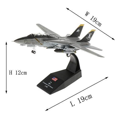 freneci 1:100 トムキャット プラモデル 航空機モデル 戦闘機 模型 合金製 飛行機 おもちゃ 模型飛行機 ダイキャスト 置き物｜mumeilife｜09