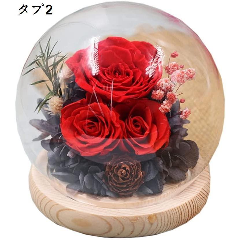 薔薇　バラ　ガラス　ケース Amazon.co.jp: 薔薇の花 クリスタル ガラス 置物 ヒーリング