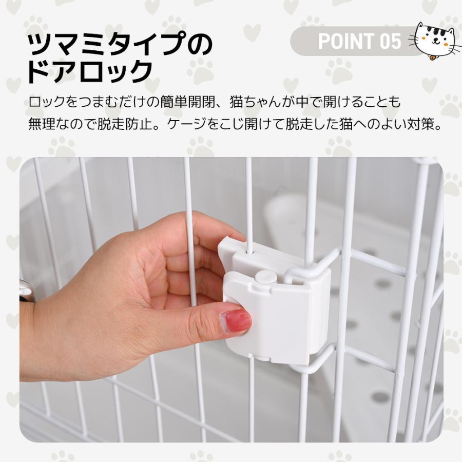【期間限定14880】猫 ケージ キャットケージ 3段 スライドドアタイプ ハンモック付 猫 ペットケージ キャスター付 猫ゲ 猫 重量