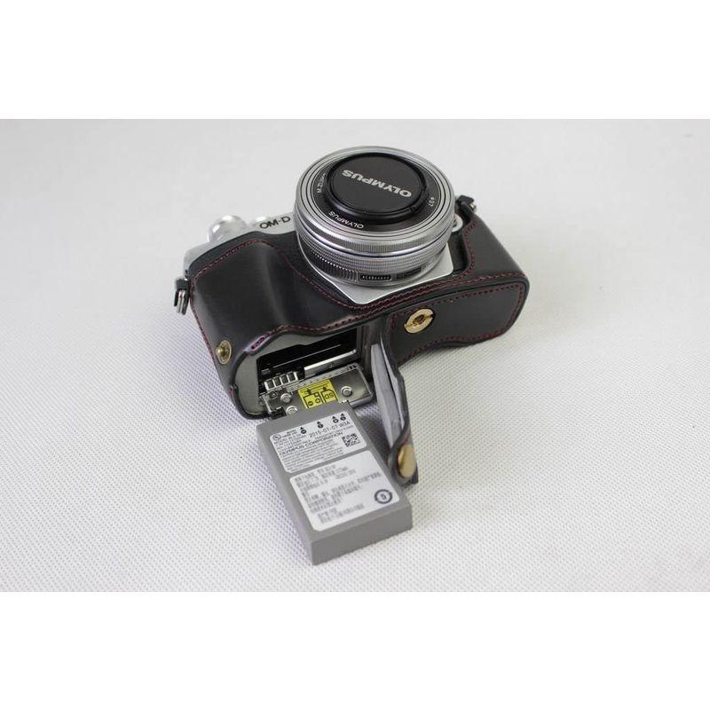 Olympus オリンパス OM-D E-M10 Mark III OM D E M10 Mark III 半カメラカバー 半カメラケース、