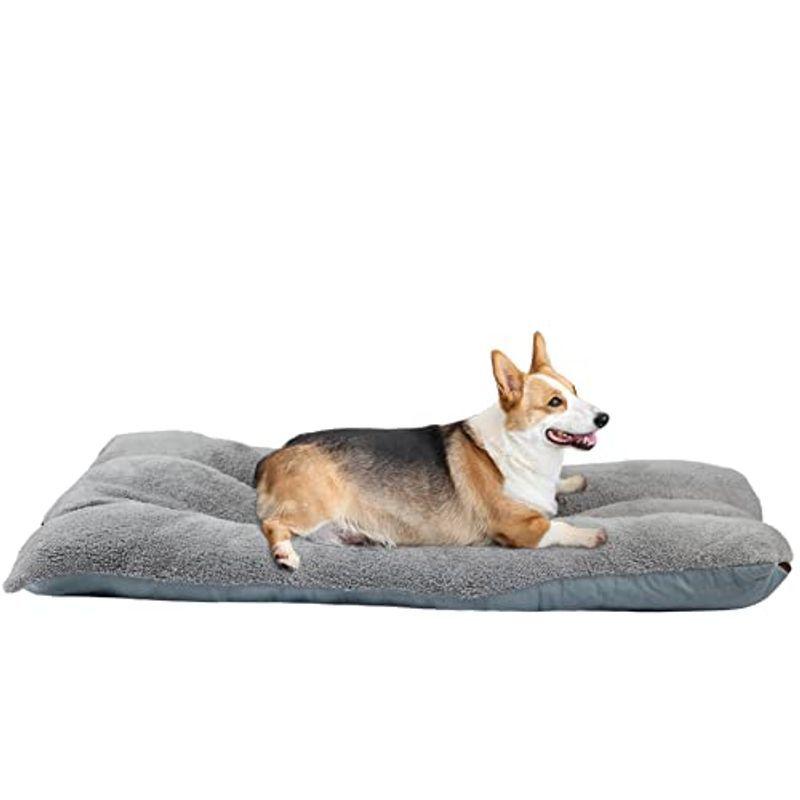 値段が激安 Bidason ペット ベッド 犬 クッション 極厚 でかい もこもこ ボア リバーシブル ソファー ふわふわ あったか スクエア型 洗える Shipsctc Org