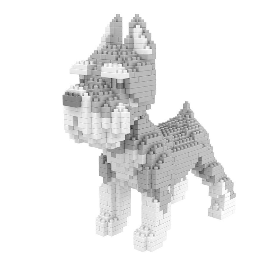 レゴ 犬 ブロック クリエイティブ シュナイザー 互換品｜mumumu-yh｜02