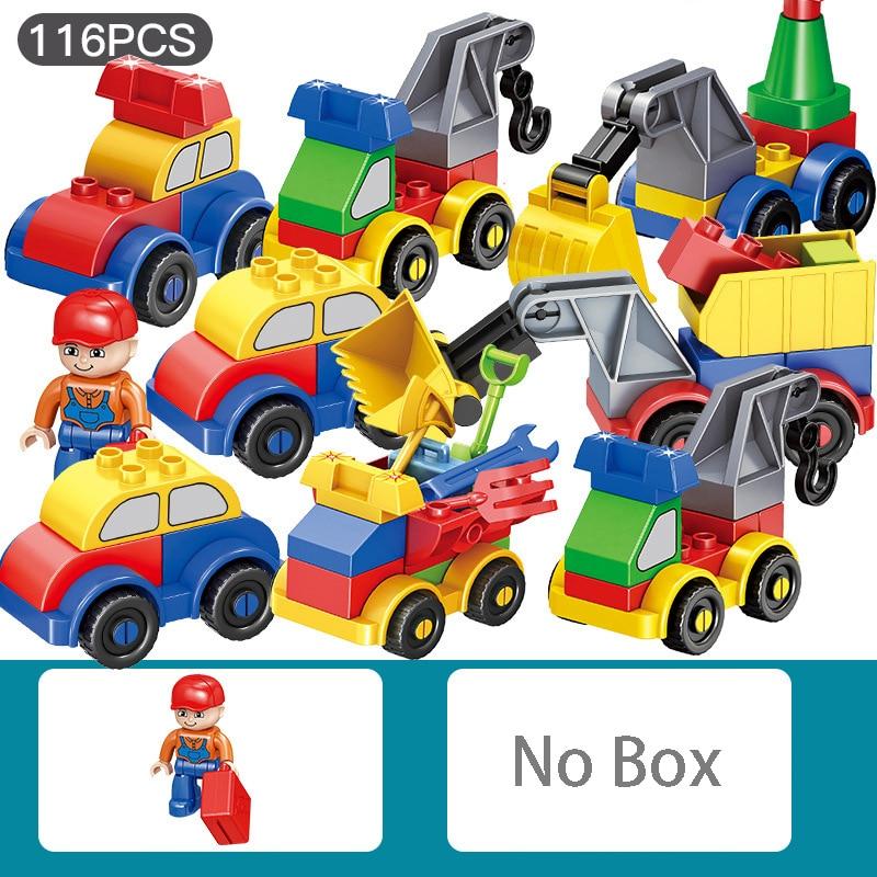 レゴデュプロ LEGO 互換ブロック 色んな車 乗り物セット｜mumumu-yh｜10